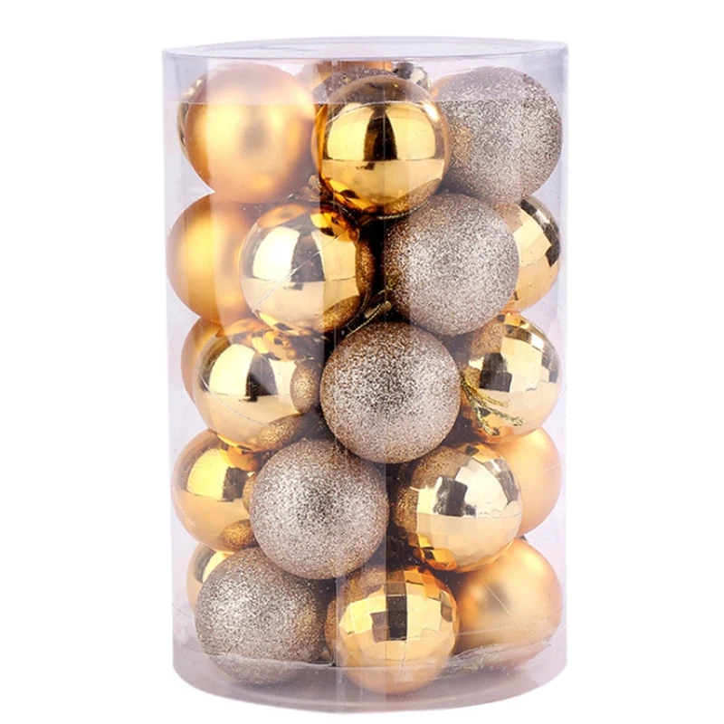 34Pcs Christmas Tree Ball Sets 6cm Christmas Decorations Wedding Party Ornaments Xmas Tree Ball Bauble Hanging Ball Decor Gifts
34Pcs Christmas Tree Ball Sets 6cm Christmas Decorations Wedding Party Ornaments Xmas Tree Ball Bauble Hanging Ball Decor Gifts