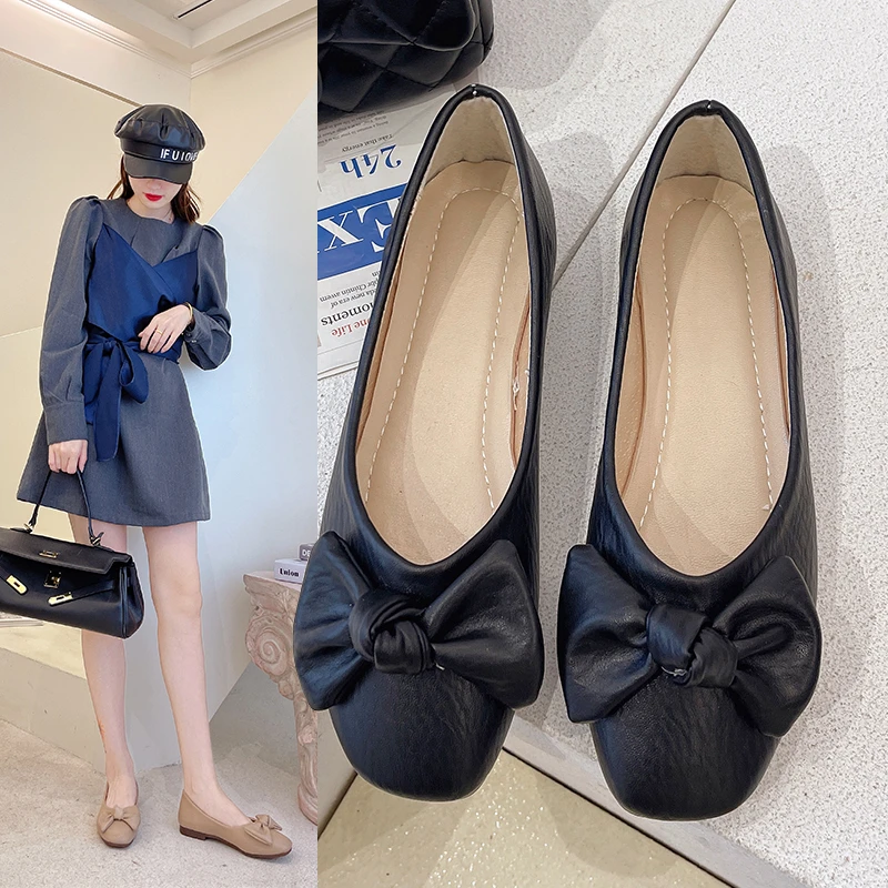 2022 Fashion Casual Summer Low-heeled Shoes Square Toe Slip-on with Bow High-heeled Shoes Women's Comfortable Daily Office Shoes
2022 Fashion Casual Summer Low-heeled Shoes Square Toe Slip-on with Bow High-heeled Shoes Women's Comfortable Daily Office Shoes