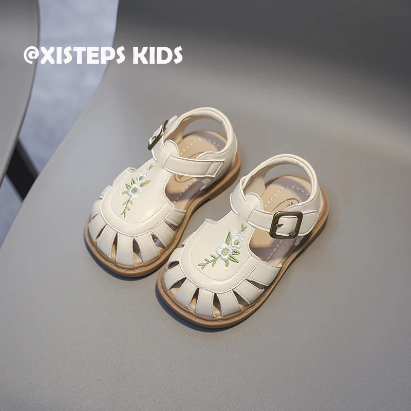XISTEPS Toddler Girls Soft Leather Sandals Pincess Baby Girls Embroidered Sandals Shoes Non-slip First Walker Beige Brown 2023
XISTEPS Toddler Girls Soft Leather Sandals Pincess Baby Girls Embroidered Sandals Shoes Non-slip First Walker Beige Brown 2023