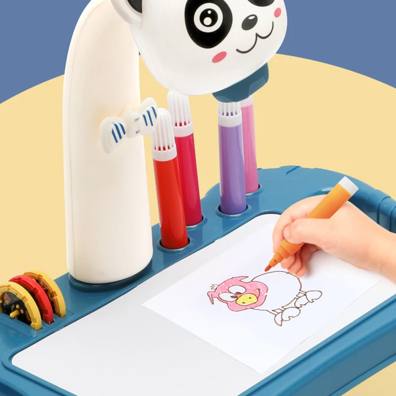 Smart Projector Kids Painting Table Set Projector Educational Toy Learn to Draw Play Set Painting Table Set For Kids Children
Smart Projector Kids Painting Table Set Projector Educational Toy Learn to Draw Play Set Painting Table Set For Kids Children