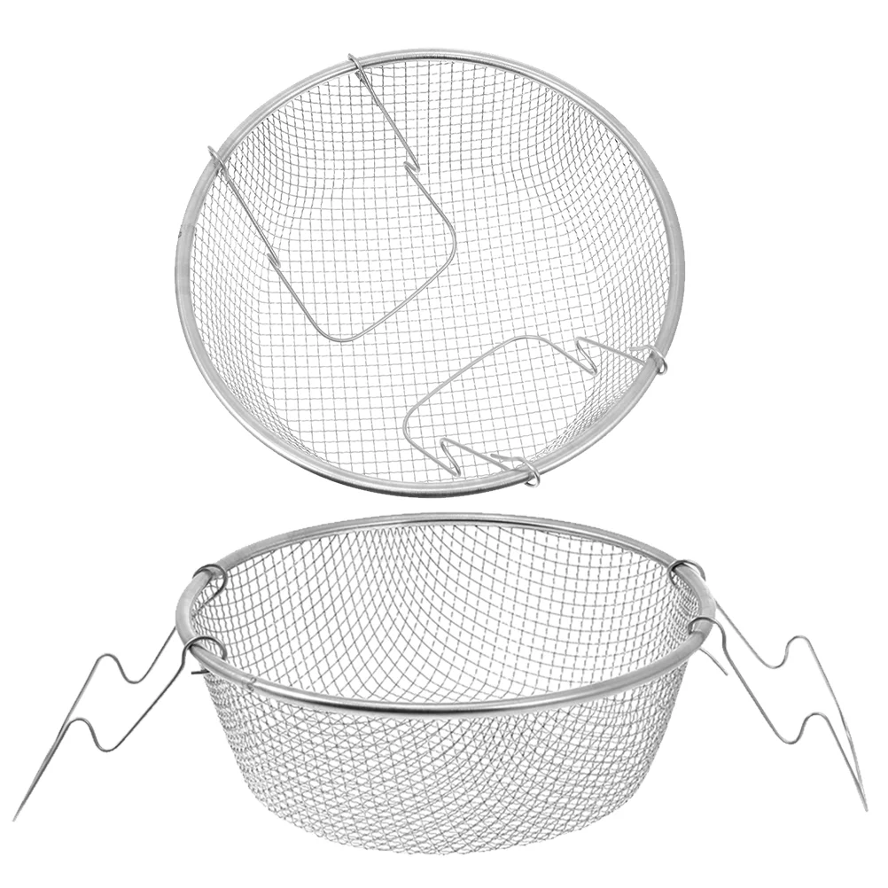 Strainer Frying Fry Wire Net Potato Mesh Basket Skimmer Baskets French Sieve Kitchen Chips Turkey Round Sink Rings Onion Cooking
Strainer Frying Fry Wire Net Potato Mesh Basket Skimmer Baskets French Sieve Kitchen Chips Turkey Round Sink Rings Onion Cooking