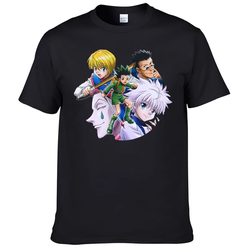 New Men Summer T shirt Hunter X Hunter Cartoon Pattern Printe Adventure Funny Style T Shirt Stylish Harajuku Tops
New Men Summer T shirt Hunter X Hunter Cartoon Pattern Printe Adventure Funny Style T Shirt Stylish Harajuku Tops