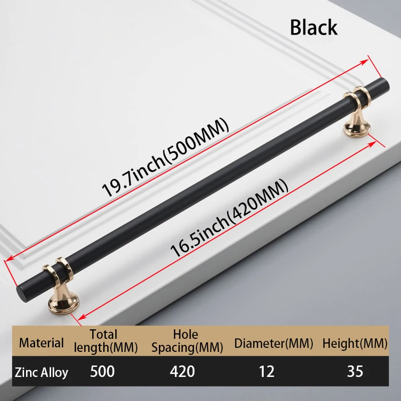 Черные длинные ручки для шкафов, 300 мм, 1000 мм, ручки для ящиков, ручки для спальни, серебристые матовые золотые дверные ручки, мебельная фурнитура
Черные длинные ручки для шкафов, 300 мм, 1000 мм, ручки для ящиков, ручки для спальни, серебристые матовые золотые дверные ручки, мебельная фурнитура