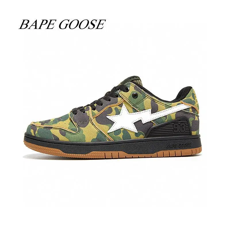 New Men Bape Goose Shoes Fashion Women Sneakers Male Outdoor Female Running Shoes Boys Lovers Shoes Girls Unisex Sports Shoes 21
New Men Bape Goose Shoes Fashion Women Sneakers Male Outdoor Female Running Shoes Boys Lovers Shoes Girls Unisex Sports Shoes 21