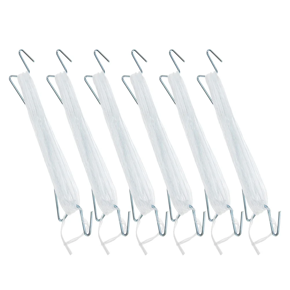 6 Sets Tomato Hook Garden Supplies Hooks String Rope Vine Support Twine Houseplants Live Indoor Steel Tie Tool Tomatoes Growing
6 Sets Tomato Hook Garden Supplies Hooks String Rope Vine Support Twine Houseplants Live Indoor Steel Tie Tool Tomatoes Growing