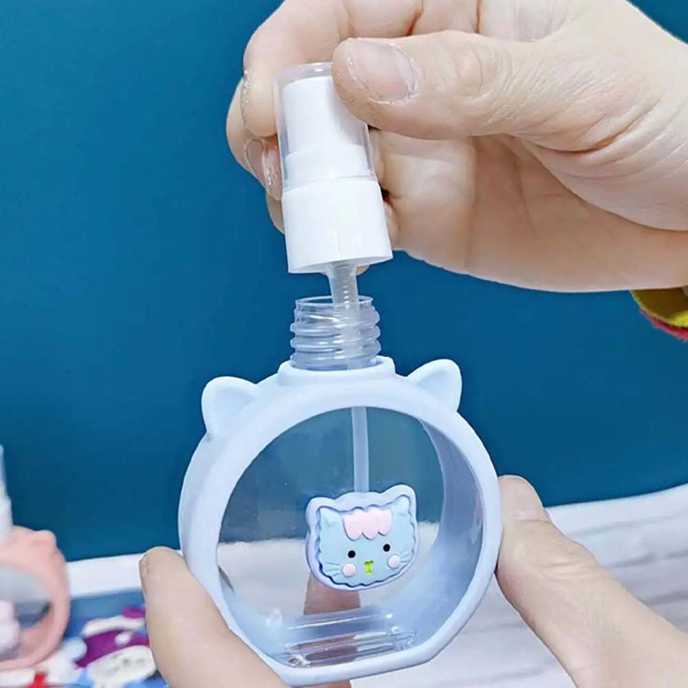 Мультяшный распылитель для ароматерапии с мелким распылителем, косметический контейнер, многоразовая бутылка с распылителем, пустые бутыл... 
Мультяшный распылитель для ароматерапии с мелким распылителем, косметический контейнер, многоразовая бутылка с распылителем, пустые бутыл...