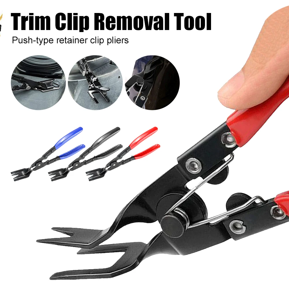 Car Trim Clip Removal Pliers Headlight Repair Door Panel Retainer Clip Remover Dashboard Panel Upholstery Remover Repair Tool
Car Trim Clip Removal Pliers Headlight Repair Door Panel Retainer Clip Remover Dashboard Panel Upholstery Remover Repair Tool