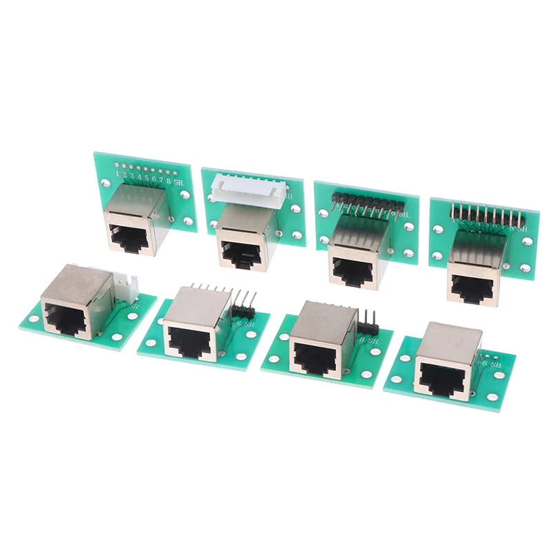 1 шт., плата адаптера RJ45 к XH2.54, модульный Ethernet-коннектор, сетевой интерфейс + коммутационная плата + контактный разъем
1 шт., плата адаптера RJ45 к XH2.54, модульный Ethernet-коннектор, сетевой интерфейс + коммутационная плата + контактный разъем