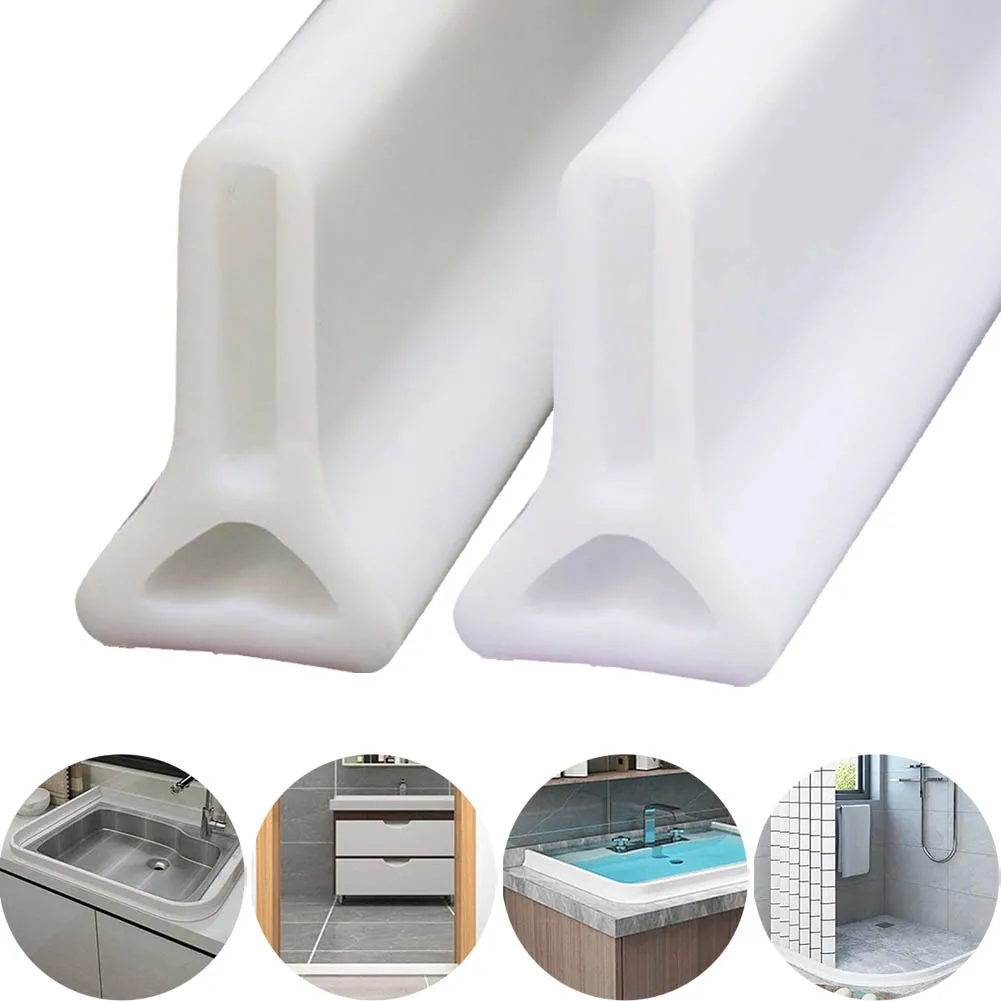 Silicone Water Stopper Dry And Wet Separation Barrier Door Bottom Sealing Strip Kitchen Countertop Gap Barrier Water Stop
Silicone Water Stopper Dry And Wet Separation Barrier Door Bottom Sealing Strip Kitchen Countertop Gap Barrier Water Stop