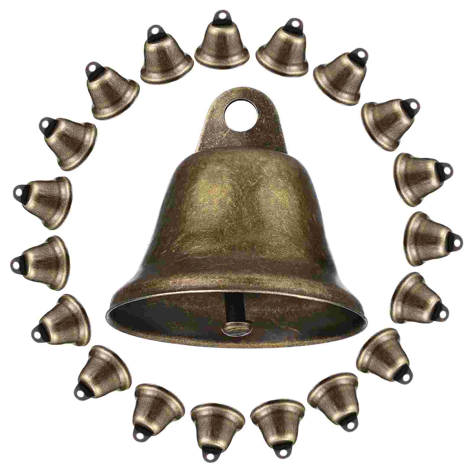 20 Pcs Copper Bells Metal Bell Bells for Crafts 1 Inch Bell Pendants Christmas Bells for Crafts Hangable Bell
20 Pcs Copper Bells Metal Bell Bells for Crafts 1 Inch Bell Pendants Christmas Bells for Crafts Hangable Bell