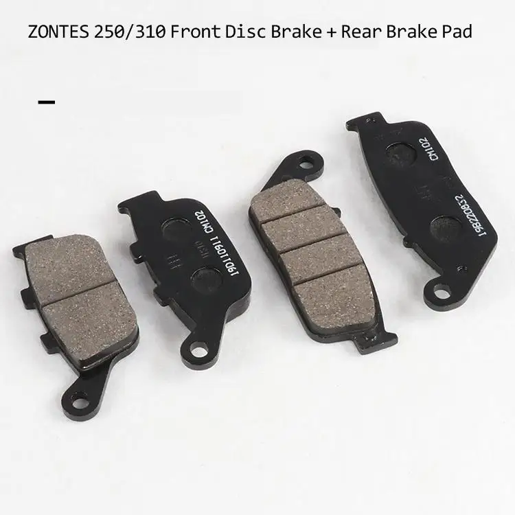Motorcycle Brake Pad Front and Rear Disc Friction For Zontes 310 Zt310-x-t-r-v Zt250-s
Motorcycle Brake Pad Front and Rear Disc Friction For Zontes 310 Zt310-x-t-r-v Zt250-s