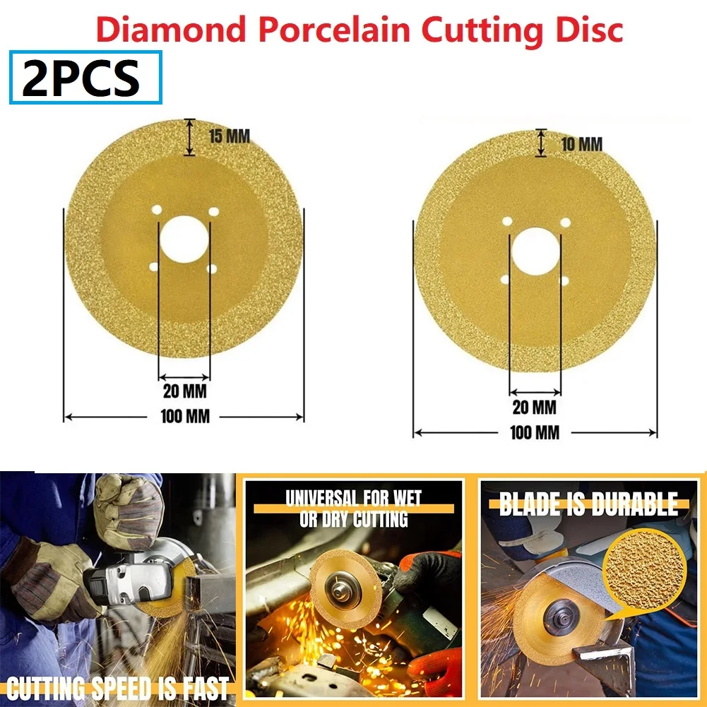 2x Cutting Disc Ceramic Concrete Construction Cutting Blade Diamond Gold Granit Metal Replacement Saw Spare Parts
2x Cutting Disc Ceramic Concrete Construction Cutting Blade Diamond Gold Granit Metal Replacement Saw Spare Parts