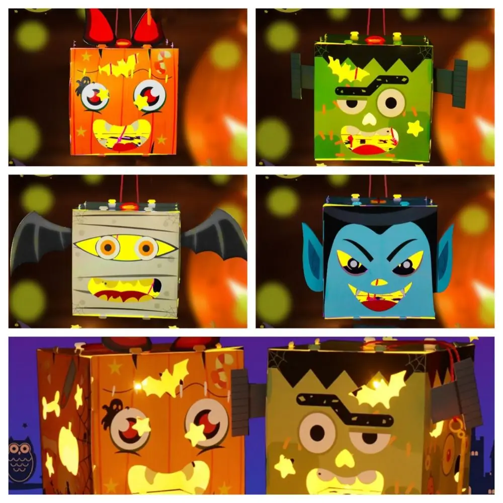 Luminous Halloween Lantern DIY Handmade Pumpkin Halloween Pumpkin Lantern Ghost DIY Materials bag Halloween Venue Decoration
Luminous Halloween Lantern DIY Handmade Pumpkin Halloween Pumpkin Lantern Ghost DIY Materials bag Halloween Venue Decoration