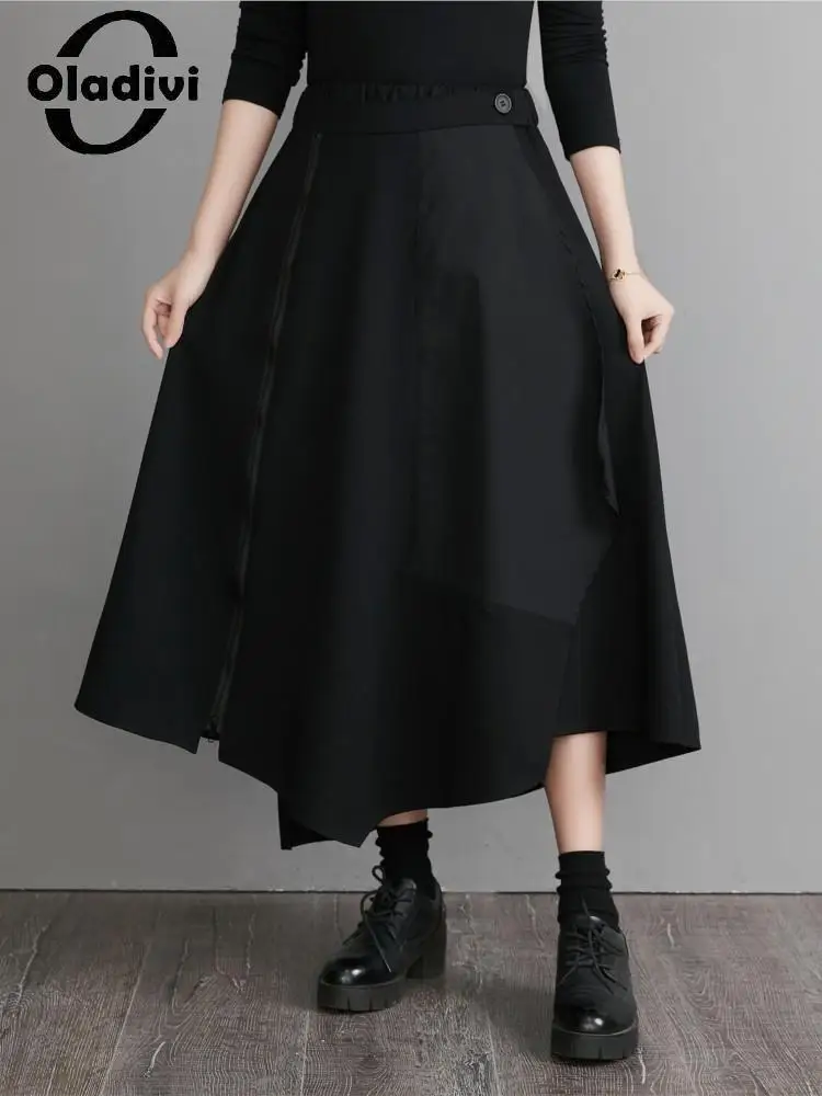 Oladivi Big Size Women A-Line Skirt 2022 Spring Autumn New Casual Loose Irregular Skirts Vintage Ladies Oversized Clothing 6284
Oladivi Big Size Women A-Line Skirt 2022 Spring Autumn New Casual Loose Irregular Skirts Vintage Ladies Oversized Clothing 6284