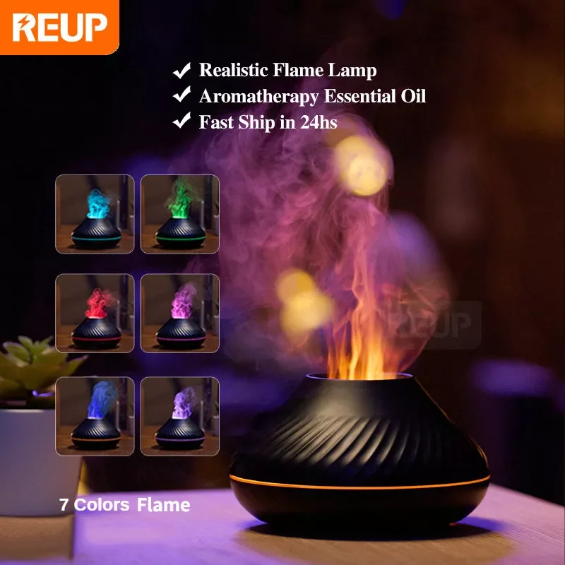 Аромадиффузор REUP с вулканическим пламенем, 130 мл, USB, портативный увлажнитель воздуха с цветсветильник ночником, ароматизатор для дома
Аромадиффузор REUP с вулканическим пламенем, 130 мл, USB, портативный увлажнитель воздуха с цветсветильник ночником, ароматизатор для дома