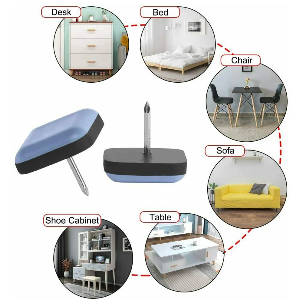 Practical Durable Furniture Sliders 20pcs Carpet Chair Easy Moving For Sofa Furniture Sliders Home Accessories
Practical Durable Furniture Sliders 20pcs Carpet Chair Easy Moving For Sofa Furniture Sliders Home Accessories