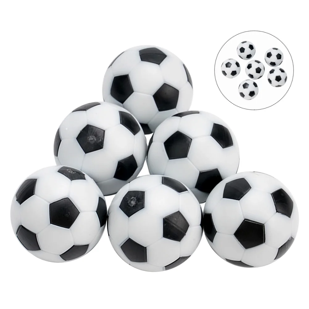 6PCS 32mm Small Socer Ball Mini Table Football Balls Black White Socer Ball For Entertainment Flexible Trained Relaxed Kids
6PCS 32mm Small Socer Ball Mini Table Football Balls Black White Socer Ball For Entertainment Flexible Trained Relaxed Kids