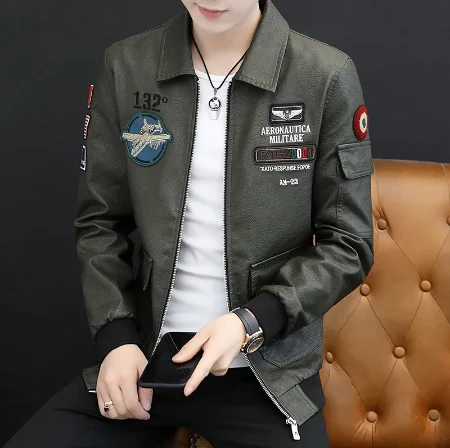 Spring New Men's Black PU Shirts Long Sleeve Men's Slim Motorcycle Long Sleeve Faux Leather Shirts Personalized Men's Shirts
Spring New Men's Black PU Shirts Long Sleeve Men's Slim Motorcycle Long Sleeve Faux Leather Shirts Personalized Men's Shirts
