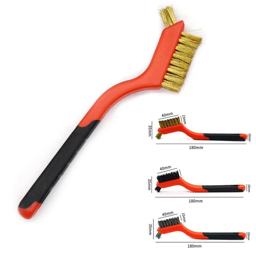 1pc Metal Remove Rust Brushes Wire Brush Brass Nylon & Steel Brushes Rust Remover Cleaning Polish Metal Brushes Cleaning Tools
1pc Metal Remove Rust Brushes Wire Brush Brass Nylon & Steel Brushes Rust Remover Cleaning Polish Metal Brushes Cleaning Tools