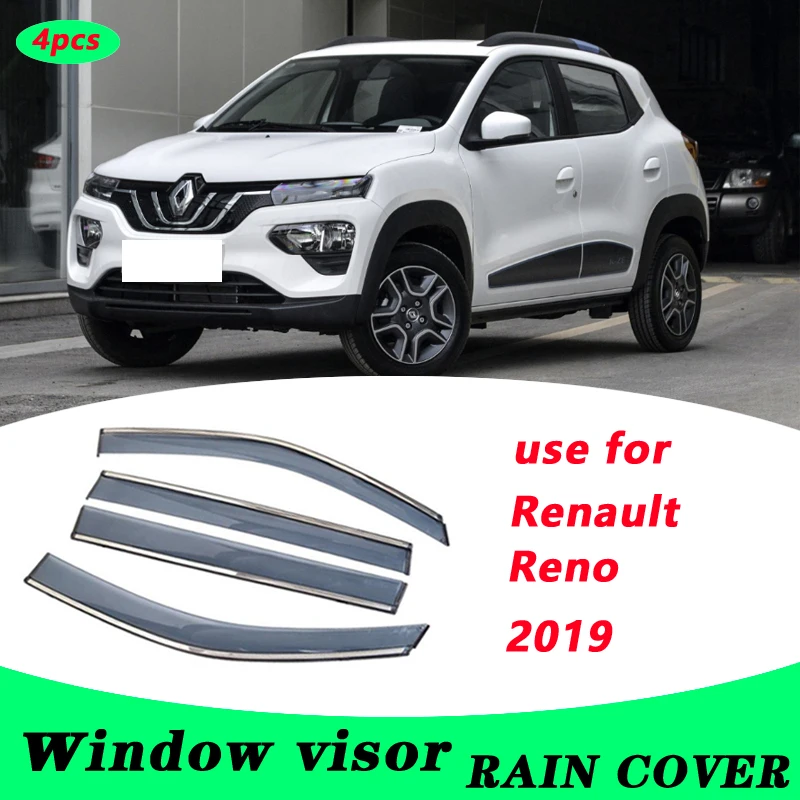 Пластиковый козырек для окон Renault Reno 2019, вентиляционные оттенки, защита от солнца, дождя, 4 шт./компл.
Пластиковый козырек для окон Renault Reno 2019, вентиляционные оттенки, защита от солнца, дождя, 4 шт./компл.