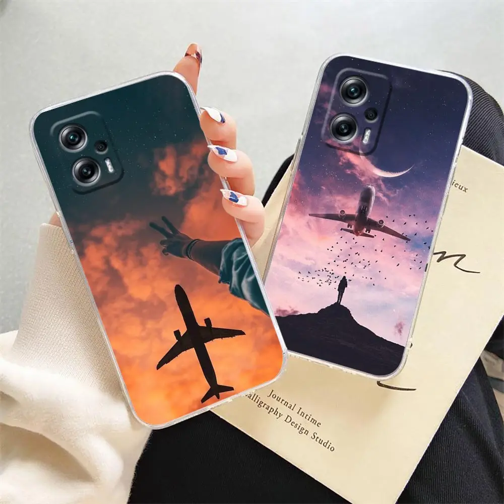 Clear Case For Redmi Note 11 11T 10S 10 9 4G 9S 12 10C 9T 9A K40 Pro Plus 5G Coque Funda Case Plane Airplane Eiffel Tower 
Clear Case For Redmi Note 11 11T 10S 10 9 4G 9S 12 10C 9T 9A K40 Pro Plus 5G Coque Funda Case Plane Airplane Eiffel Tower