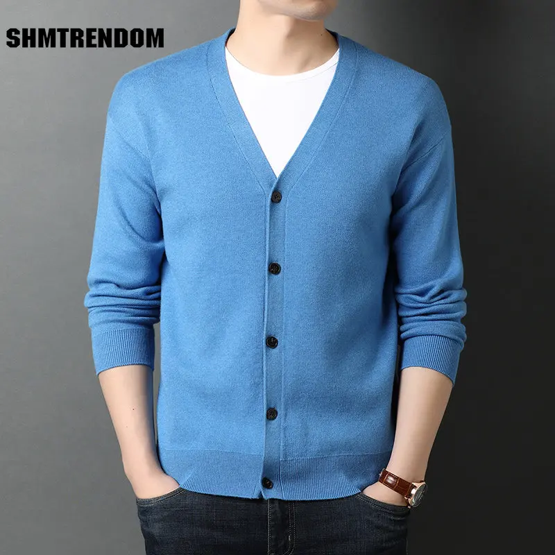 Top Grade Wool 5% New Brand Designer Fashion Knit Korean Style Cardigan Men Sweater Casual Coats Solid Jacket Mens Clothes
Top Grade Wool 5% New Brand Designer Fashion Knit Korean Style Cardigan Men Sweater Casual Coats Solid Jacket Mens Clothes