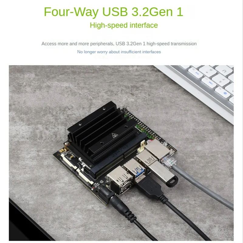 For Jetson Nano 4GB Developer Kit AI Artificial Intelligence Development Board Programming Robot Embedded Deep Learning
For Jetson Nano 4GB Developer Kit AI Artificial Intelligence Development Board Programming Robot Embedded Deep Learning