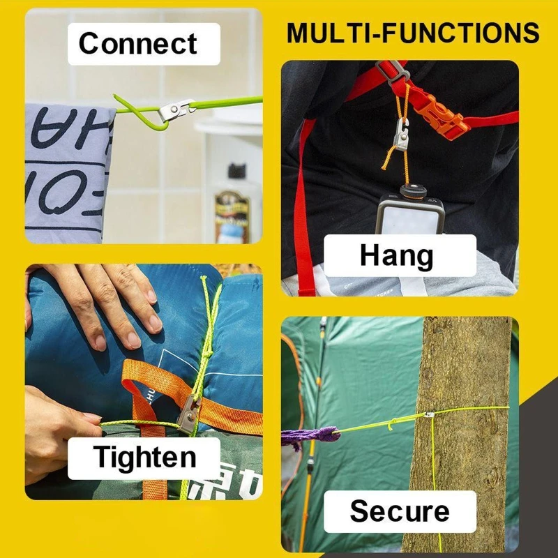 Automatic Locking Hook Camping Tent Hook Clip for Armbands, Tent, Camp, Mountaineering 
Automatic Locking Hook Camping Tent Hook Clip for Armbands, Tent, Camp, Mountaineering