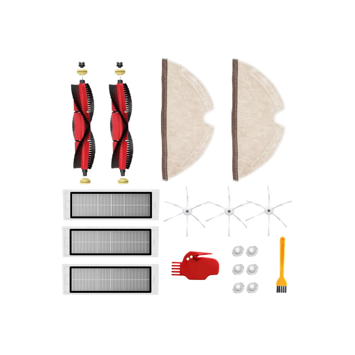 Detachable Main Brush + Side Brush Sweeper Accessories for Xiaomi Roborock Mijia Xiaowa S50-S55 S5 Max E2 E3 E4
Detachable Main Brush + Side Brush Sweeper Accessories for Xiaomi Roborock Mijia Xiaowa S50-S55 S5 Max E2 E3 E4