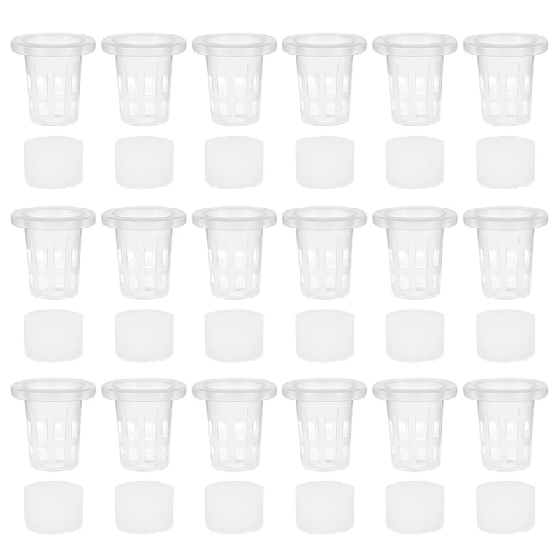 100Pcs Plant Grow Net Nursery Pots Cup Hydroponic Mesh Vegetable Basket Holder Vegetable Planter Soilless
100Pcs Plant Grow Net Nursery Pots Cup Hydroponic Mesh Vegetable Basket Holder Vegetable Planter Soilless