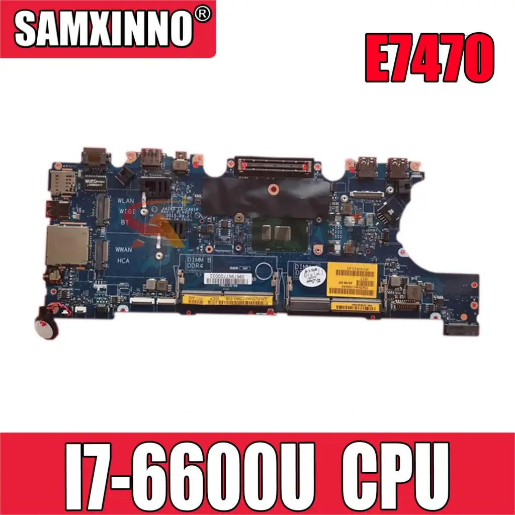 Оригинальная материнская плата для ноутбука DELL Latitude 7470 E7470 I7-6600U материнская плата CN-0VNKRJ 0VNKRJ AAZ60 LA-C461P SR2F1 CPU
Оригинальная материнская плата для ноутбука DELL Latitude 7470 E7470 I7-6600U материнская плата CN-0VNKRJ 0VNKRJ AAZ60 LA-C461P SR2F1 CPU