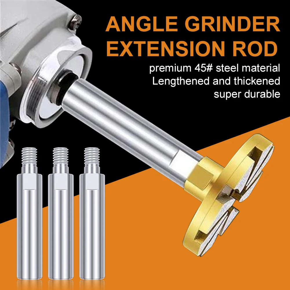 3Pcs Angle Grinder Extension Connecting Rod Durable 80mm Rotating Extension Shaft for Polishing Grinding Easy to Install
3Pcs Angle Grinder Extension Connecting Rod Durable 80mm Rotating Extension Shaft for Polishing Grinding Easy to Install