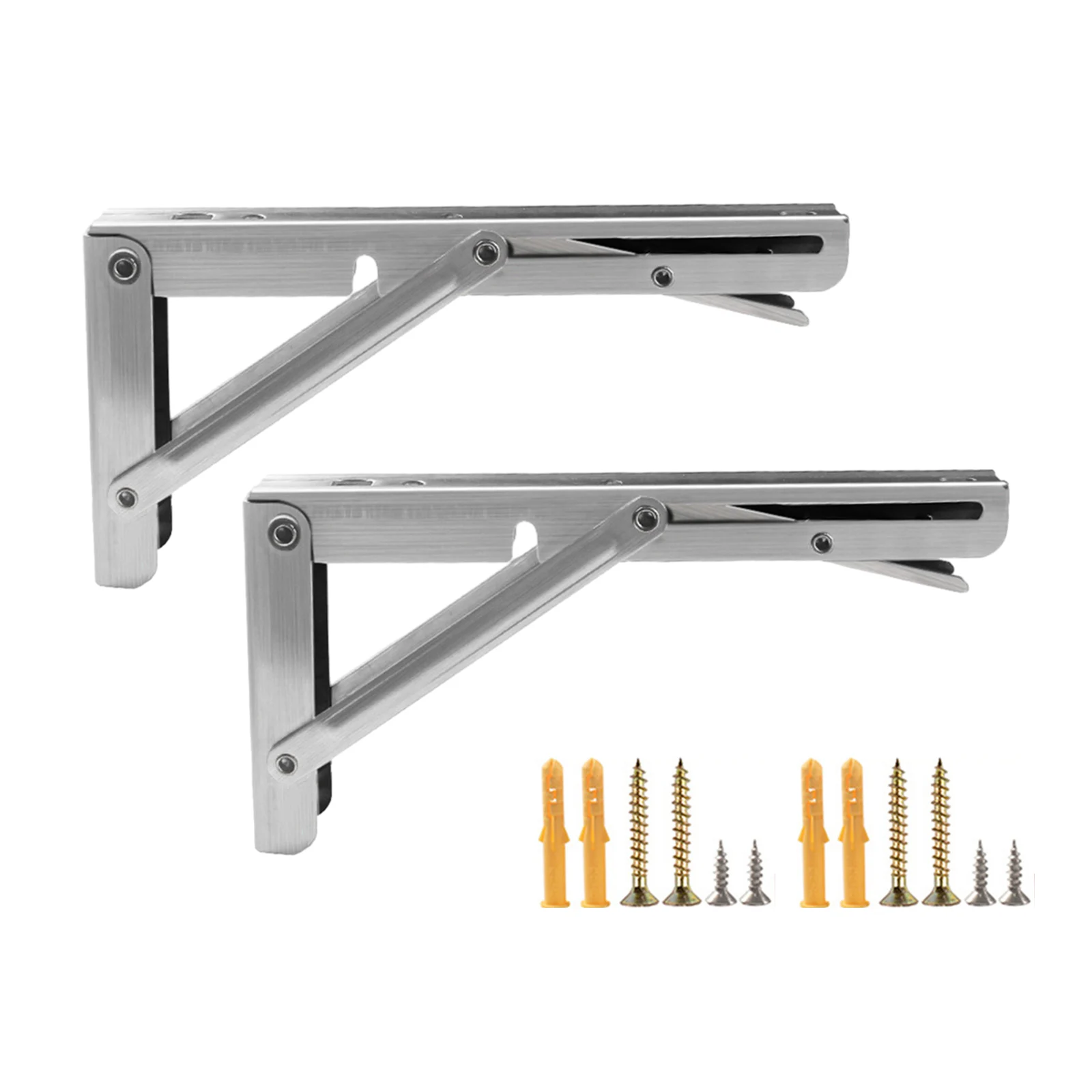 2PCS Stainless Steel Billy Bracket Furniture Hardware Accessories Partition Folding Stainless Steel Triangle Brackets
2PCS Stainless Steel Billy Bracket Furniture Hardware Accessories Partition Folding Stainless Steel Triangle Brackets