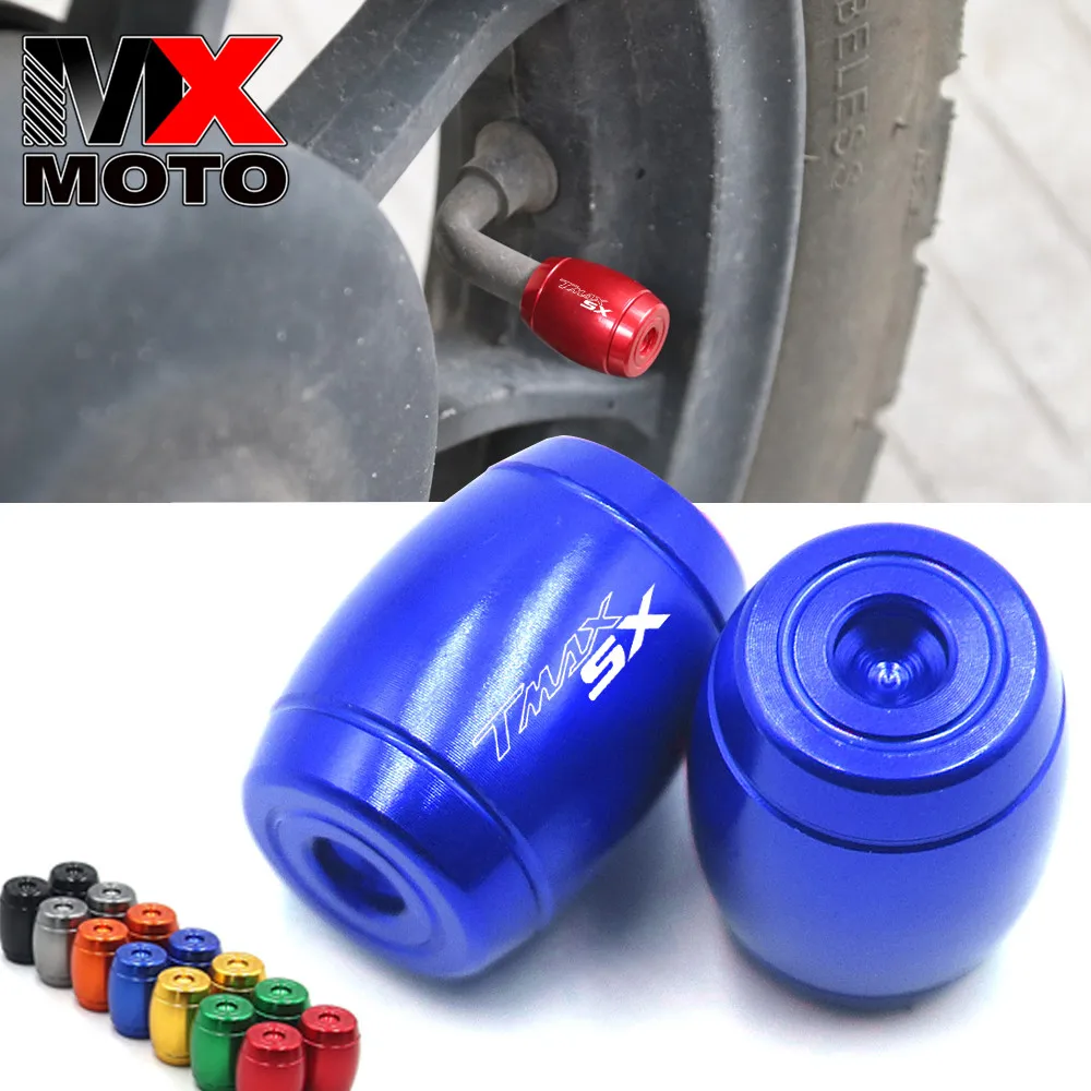 For Yamaha Wheel Tire Valve Air Port Valve Stem Cover CNC Airtight Cover tmaxSX TMAXSX Universal Aluminum Alloy Tire Cover
For Yamaha Wheel Tire Valve Air Port Valve Stem Cover CNC Airtight Cover tmaxSX TMAXSX Universal Aluminum Alloy Tire Cover