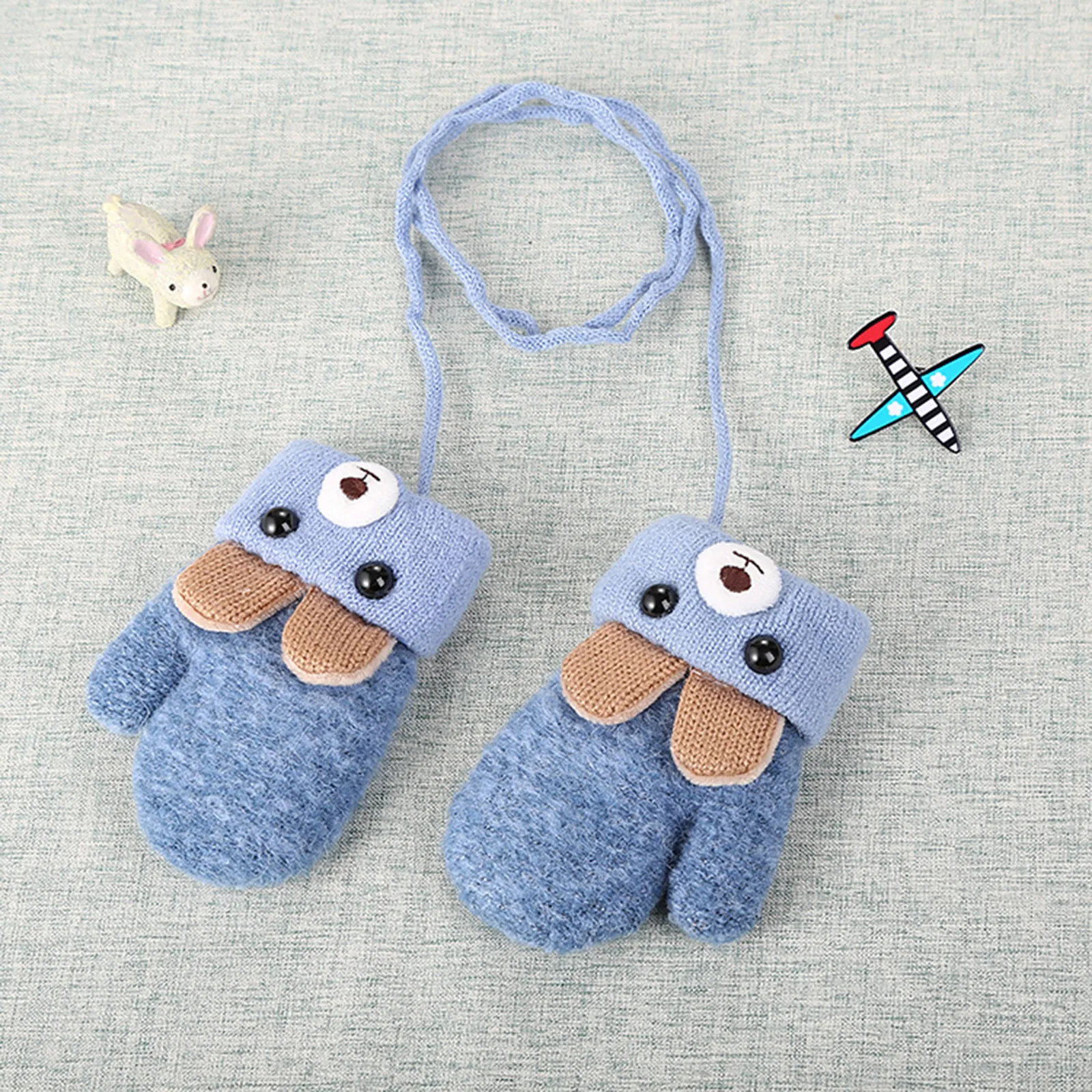 0-3 Years Old Cute Ear Bear Cartoon Children Gloves Winter Knitted Wool Double Layer Plus Velvet Thickening To Keep Warm
0-3 Years Old Cute Ear Bear Cartoon Children Gloves Winter Knitted Wool Double Layer Plus Velvet Thickening To Keep Warm