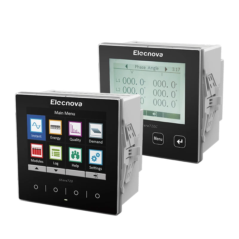 3 phase multi functional energy meter Ethernet comm optional digital network power analyzer
3 phase multi functional energy meter Ethernet comm optional digital network power analyzer