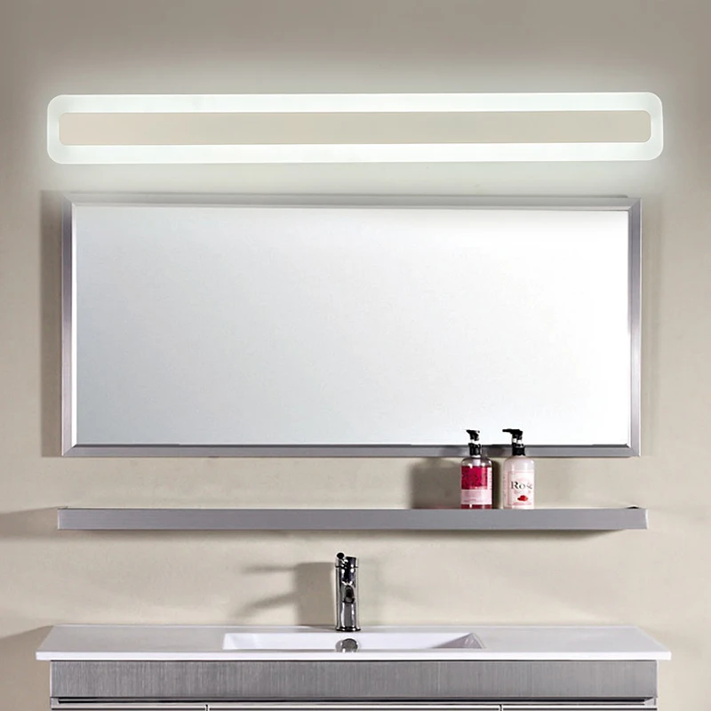 Home 12W 40CM LED Wall Lamp Super Bright Long Strips Led Mirror Light Simple Indoor Decors Acrylic Lights for Bathroom Bedroom
Home 12W 40CM LED Wall Lamp Super Bright Long Strips Led Mirror Light Simple Indoor Decors Acrylic Lights for Bathroom Bedroom