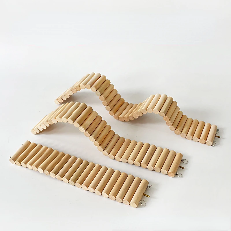Small Animal Climbing Toys, Suspension Bridge Ladder for Hamsters Gerbils Mice Rats Guinea Pigs, Wooden Long Climbing Ladder
Small Animal Climbing Toys, Suspension Bridge Ladder for Hamsters Gerbils Mice Rats Guinea Pigs, Wooden Long Climbing Ladder