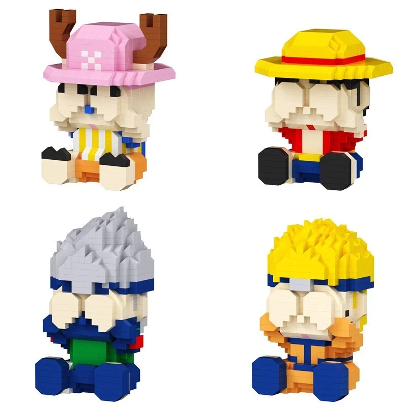 One Piece Naruto Buliding Blocks Anime Characters Kakashi Luffy Mini Action Toy Figures Assembly Toys Dolls Kids Birthday Gifts
One Piece Naruto Buliding Blocks Anime Characters Kakashi Luffy Mini Action Toy Figures Assembly Toys Dolls Kids Birthday Gifts