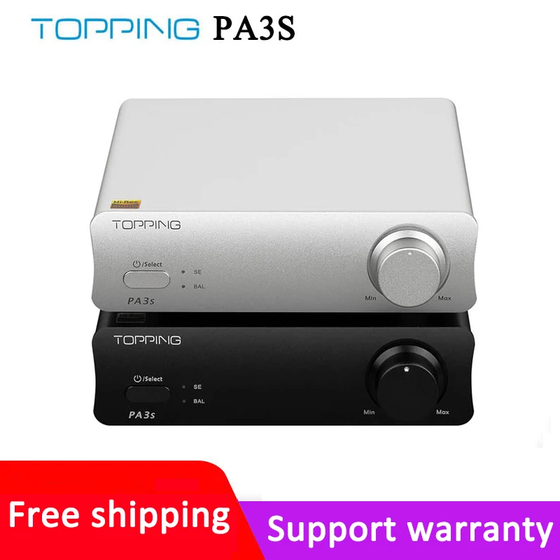 TOPPING PA3S Power Amplifier 80W*2 65W*2 2xMA12070 Fully Balanced Class D Amplifier
TOPPING PA3S Power Amplifier 80W*2 65W*2 2xMA12070 Fully Balanced Class D Amplifier
