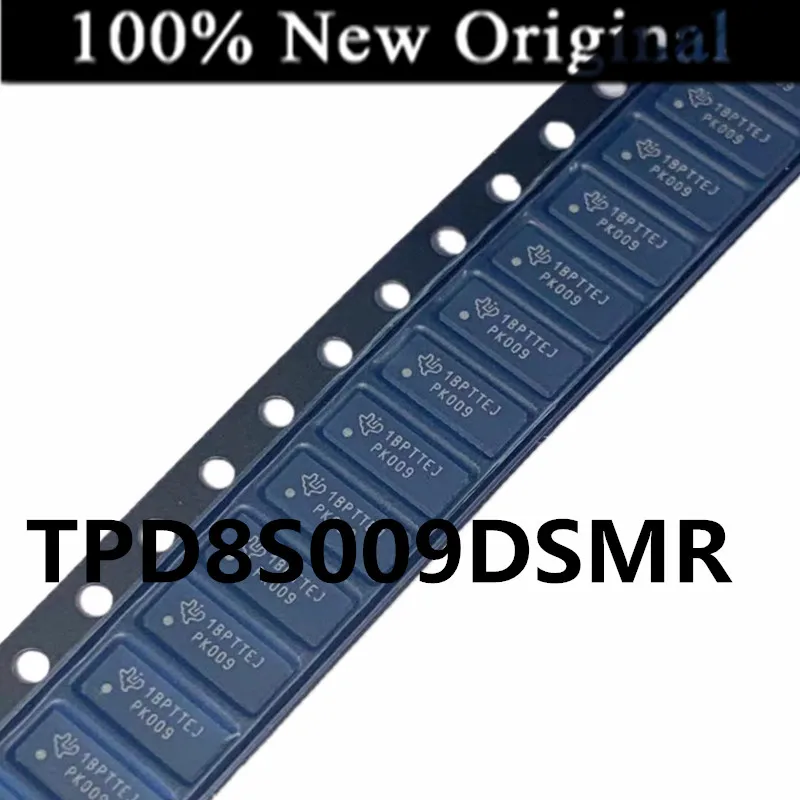 10PCS/Lot TPD8S009DSMR TPD8S009 PK009 SON-15 100% new original eight-channel TVS diode array for ESD protection
10PCS/Lot TPD8S009DSMR TPD8S009 PK009 SON-15 100% new original eight-channel TVS diode array for ESD protection