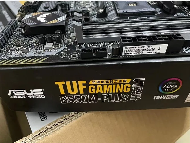 Используется для ASUS TUF GAMING B550M-PLUS (без Wi-Fi) Материнская плата без оригинальной упаковки, без аксессуаров, работает нормально
Используется для ASUS TUF GAMING B550M-PLUS (без Wi-Fi) Материнская плата без оригинальной упаковки, без аксессуаров, работает нормально