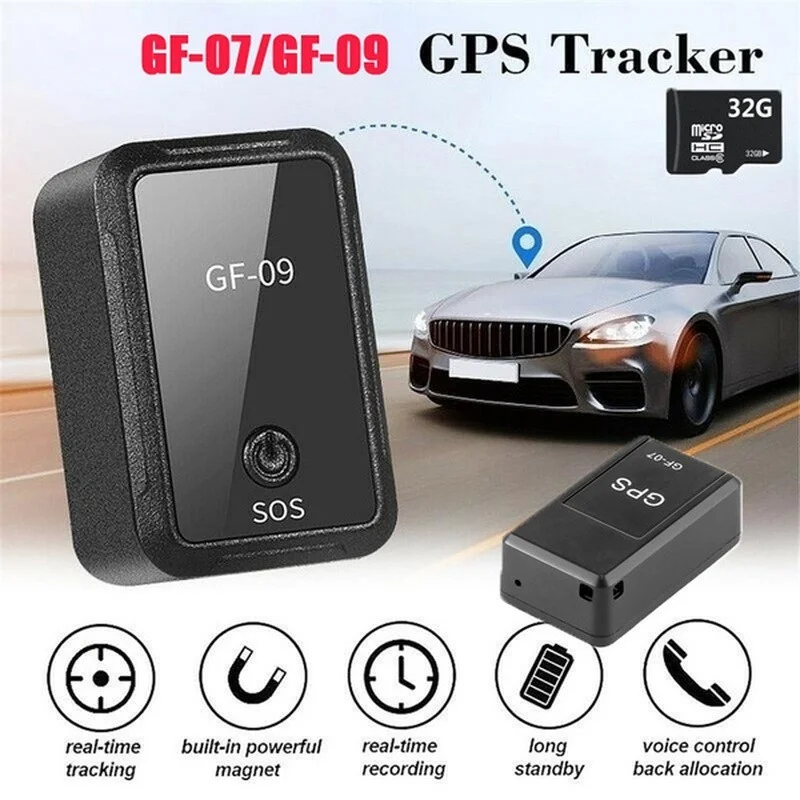 GF-07/GF-09 Mini GPS Tracker APP Control Anti-Theft Device Locator Magnetic Voice Recorder for Car Pets Location Positioning
GF-07/GF-09 Mini GPS Tracker APP Control Anti-Theft Device Locator Magnetic Voice Recorder for Car Pets Location Positioning