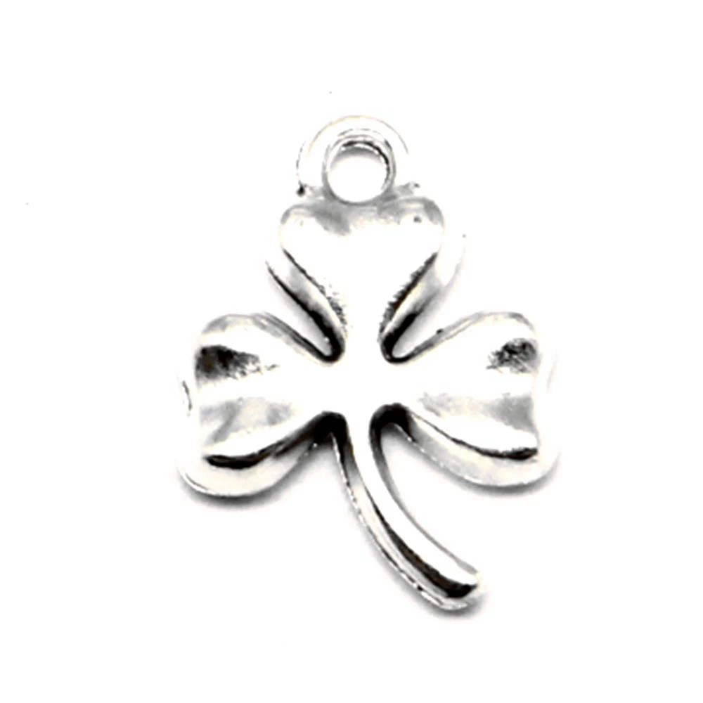 120pcs Wholesale Jewelry Lots Clover Charms Pendant Supplies For Jewelry Materials 12x17mm 
120pcs Wholesale Jewelry Lots Clover Charms Pendant Supplies For Jewelry Materials 12x17mm