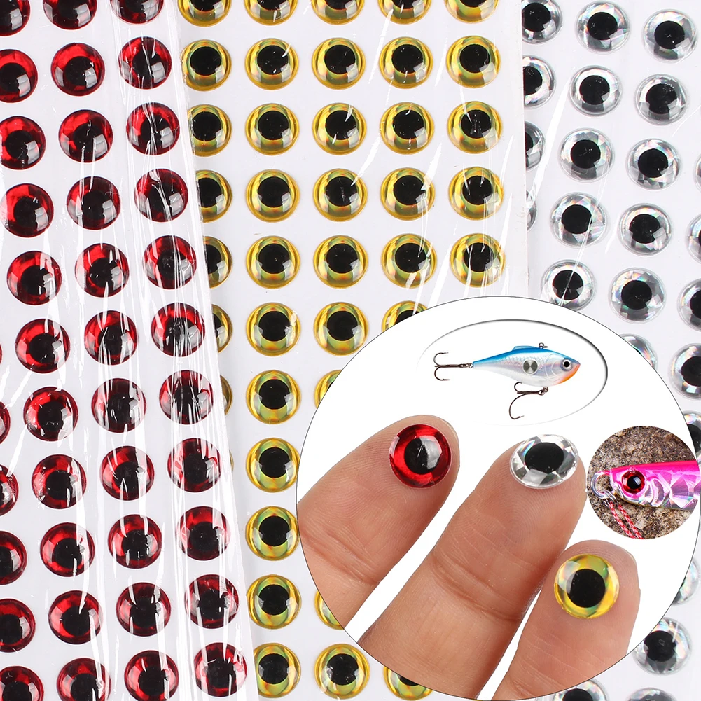 100x Fishing Lure Eyes Fish Eye Stickers Fly Tying 3D Stickers Lure Accessories 13mm 14mm 15mm 16mm Professional Lure Eyes
100x Fishing Lure Eyes Fish Eye Stickers Fly Tying 3D Stickers Lure Accessories 13mm 14mm 15mm 16mm Professional Lure Eyes