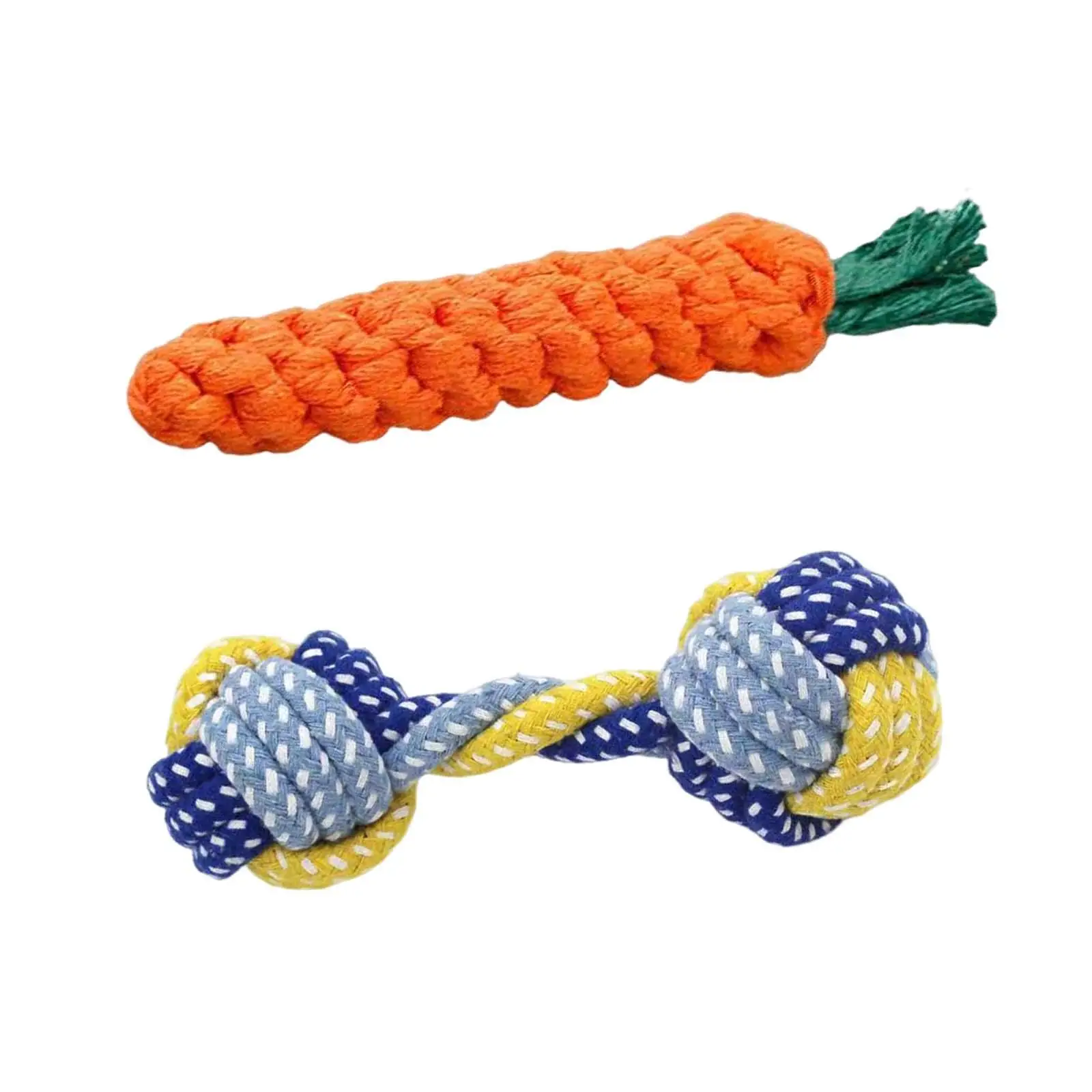 Durable Dog Chew Rope Toy Playing Bite Resistant Puppy Teething Toy Teeth Cleaning for Aggressive Chewers Training Cotton Toy
Durable Dog Chew Rope Toy Playing Bite Resistant Puppy Teething Toy Teeth Cleaning for Aggressive Chewers Training Cotton Toy