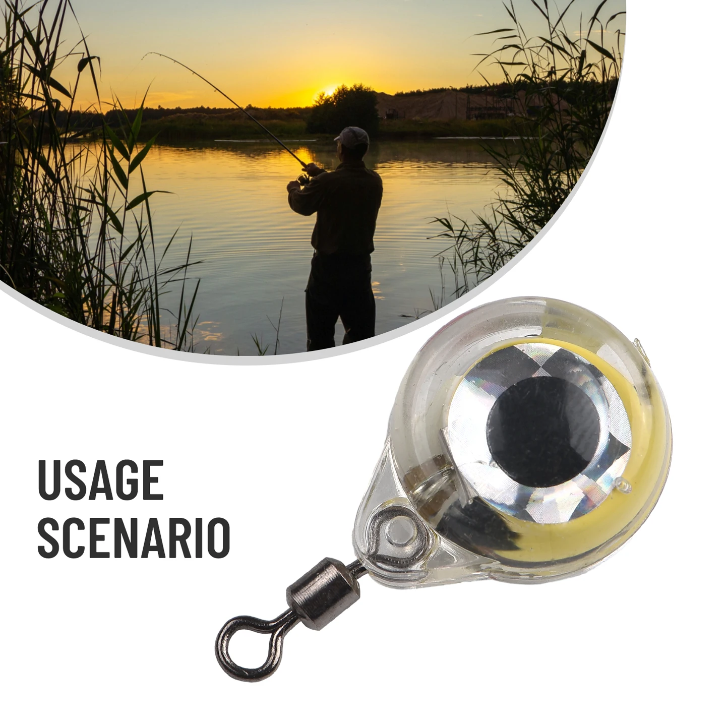 Small Fish Eye Mini Underwater Fish Trap Collection Lamp LED Button Gathering Fish Lamp Night Fishing Waterproof Fishing Parts
Small Fish Eye Mini Underwater Fish Trap Collection Lamp LED Button Gathering Fish Lamp Night Fishing Waterproof Fishing Parts