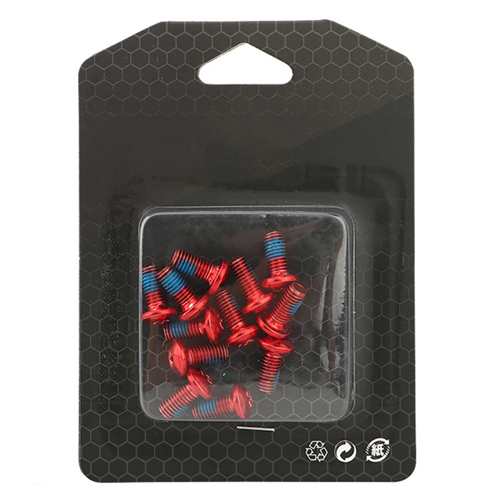 12pcs/pack Disc Fixing Screws MTB Road Disc Brake Rotor T25 Screws M5x11.5mm Alloy Steel Material Bolts Cycling Accessories
12pcs/pack Disc Fixing Screws MTB Road Disc Brake Rotor T25 Screws M5x11.5mm Alloy Steel Material Bolts Cycling Accessories