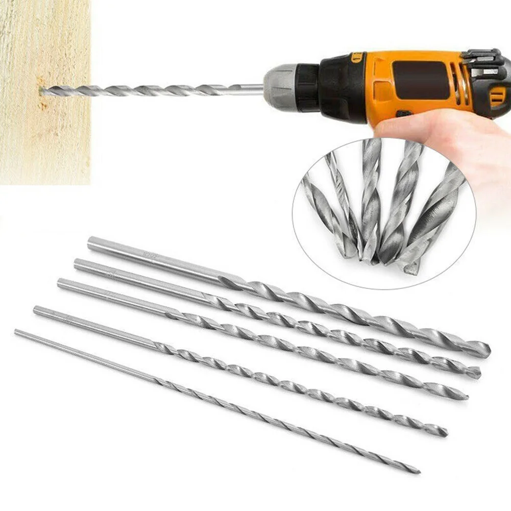 2.5-6.5mm Diameter Drill Bit Extra Long HSS Straight Shank Auger Twist Drill Bit Set Power Tool 160-300mm
2.5-6.5mm Diameter Drill Bit Extra Long HSS Straight Shank Auger Twist Drill Bit Set Power Tool 160-300mm