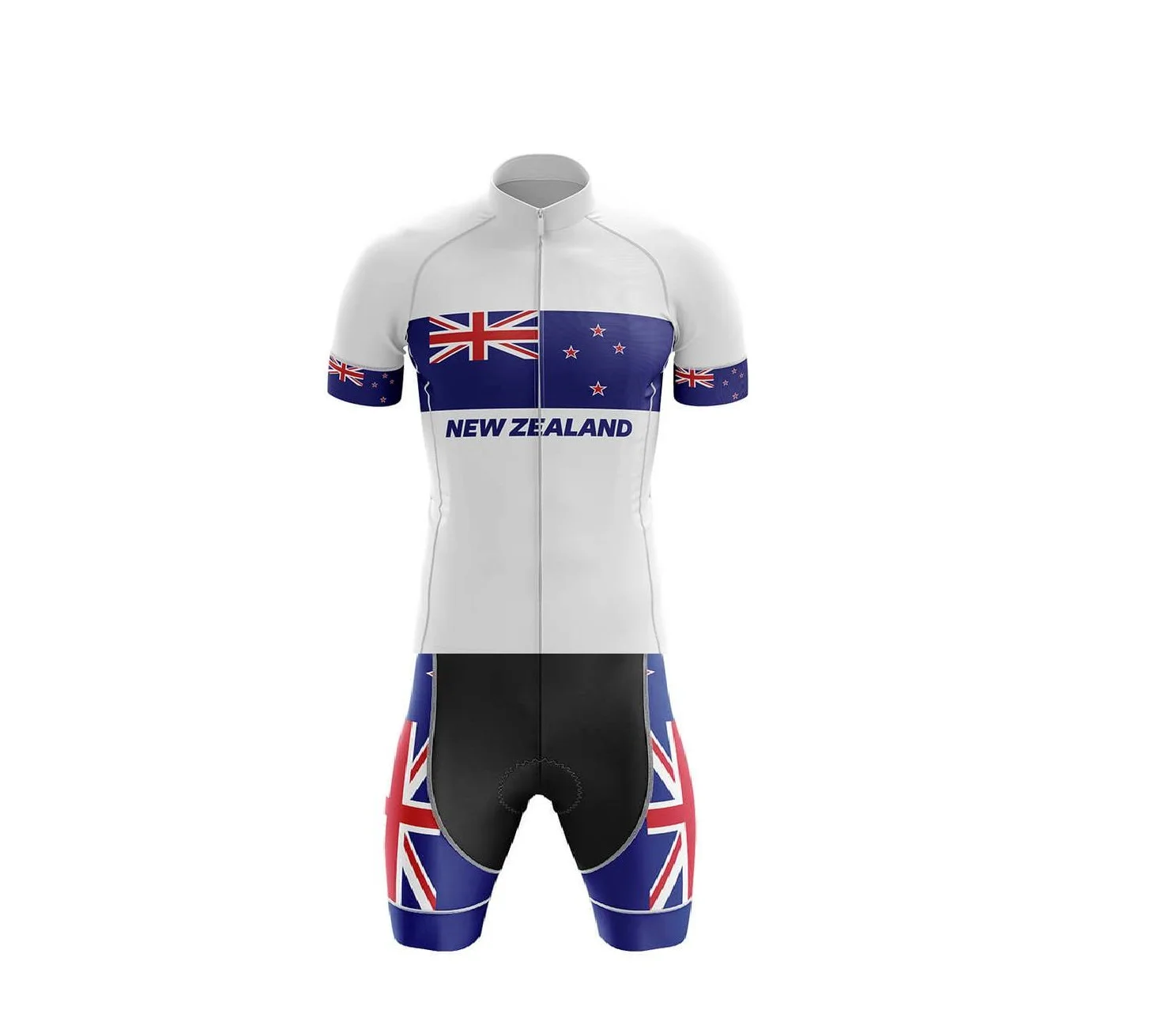 

Мужская одежда для велоспорта с лазерной резкой, одежда для велоспорта, трикотажная одежда, облегающий костюм с мощным ремешком, размер национальной сборной Новой Зеландии